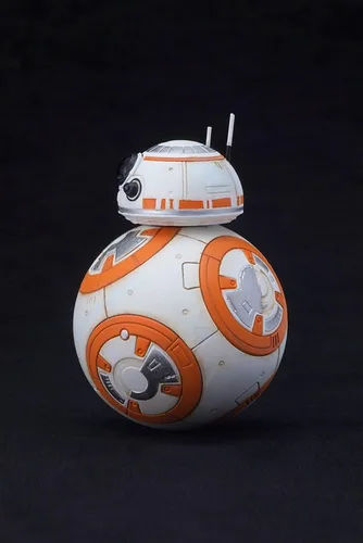 Vista 4 de Kotobukiya ARTFX+ Star Wars The Force Awakens - Película C-3PO R2-D2 con figura BB-8 1/10