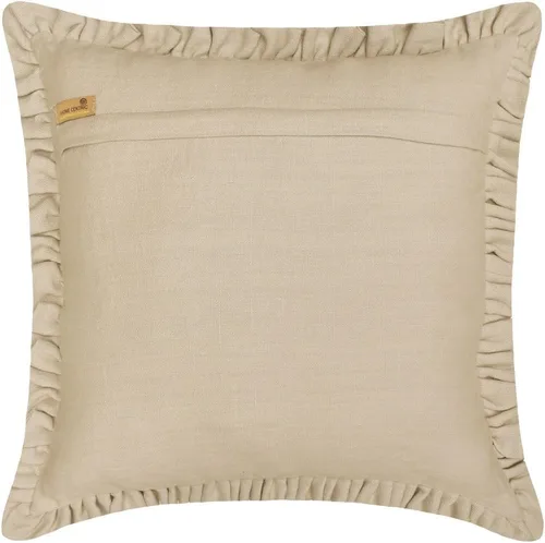 Vista 27 de The HomeCentric Funda de almohada con cremallera, funda de cojín azul de 12 x 12 pulgadas, funda de cojín de algodón bordado para sofá, diseño