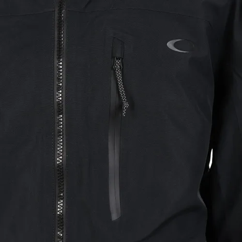 Vista 8 de Oakley Chaqueta Unbound Gore-tex Shell para hombre, Blackout