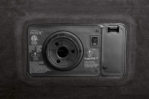 Vista 4 de Intex Cama de aire Dura-Beam Premium Comfort Queen con bomba de aire incorporada 64407E