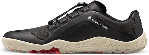 Vista 4 de Vivobarefoot Primus Trail II FG All Weather, tenis todoterreno de malla transpirable reciclada para mujer con suela descalza