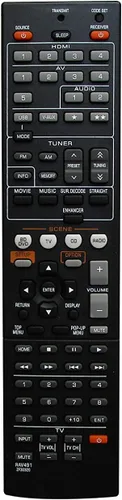 Vista 5 de Mando a distancia para Yamaha RX-V377 RX-V377BL RX-V377BL YHT-4910U YHT-4910U YHT-4910UBL YHT-4910UBL RAV522 ZJ665100 AV A/V Audio Video Receptor