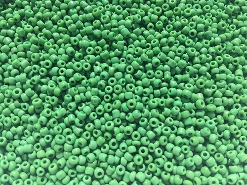 Vista 16 de Tamaño de las cuentas de semillas: 11/0 50 gr / 1.76 oz (ámbar plateado forrado)
