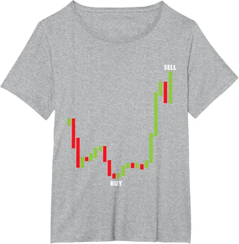 Vista 43 de Funny Day Trading Comprar Baja Venta Alta Stock Trading Camiseta Negro