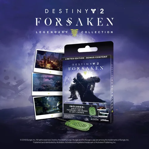Vista 2 de Destiny 2 The Forsaken Legendary Collection Limited Edition with Bonus Digital Content + Collectors Items (Exclusive to Tienda.co.uk) (Xbox One)