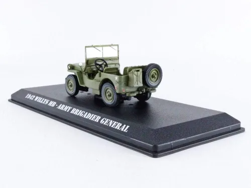 Vista 2 de Greenlight 86593 MASH (Serie de TV 1972-83) - 1942 Willys MB - General de Brigada del Ejército Escala 1:43 MASH