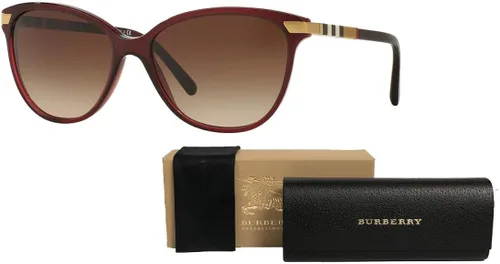 Vista 3 de BURBERRY BE4216 Cat Eye Sunglasses For Women+ BUNDLE with Designer iWear Eyewear Care Kit