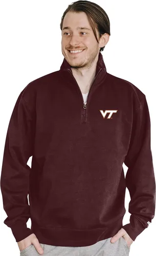 Vista 144 de Blue 84 Sudadera con cremallera de un cuarto para hombre de la NCAA