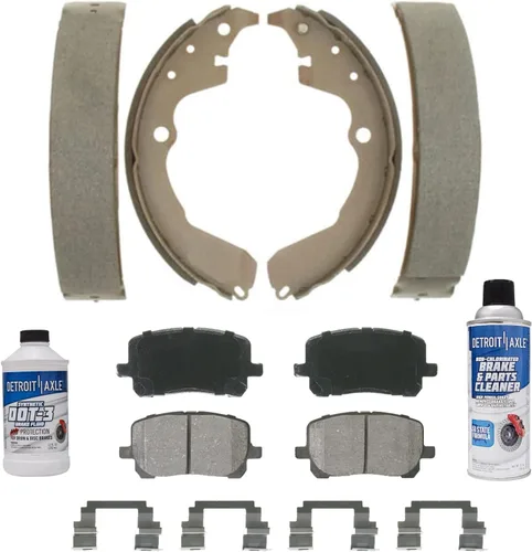 Vista 15 de Detroit Axle - Pastillas de Freno Traseras de Cerámica Izquierda Reemplazo de Pinza para Silverado Sierra Suburban 1500 Tahoe Yukon Escalade ESV EXT