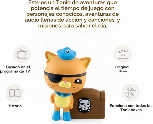 Vista 4 de Tonies Kwazii Audio Play Personaje de Octonautas