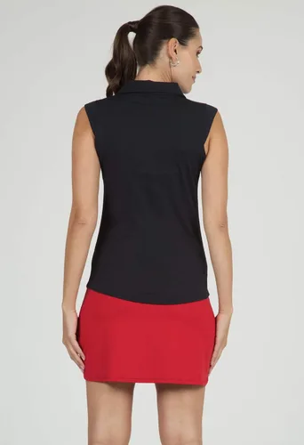 Vista 5 de IBKUL - Polo sin mangas con protección solar UPF 50+ para mujer, talla 84000