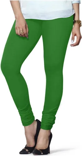 Vista 13 de ladyline Leggings Churidar elásticos de algodón para mujer Extra largos de longitud completa de cintura alta Talla regular y grande Pantalones