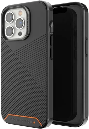 Vista 4 de Funda GEAR4 ZAGG Denali - Protección contra impactos definitiva con placa trasera y marco reforzados con D3O - para Apple iPhone 13 - Negro