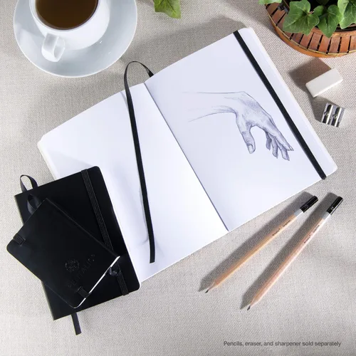 Vista 6 de Cuaderno de bocetos Travelers Dot Grid Pentalic Art, libre de ácidos