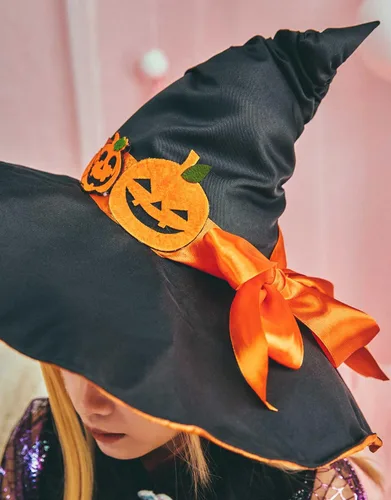 Vista 6 de miccostumes Conjunto de vestido de anime de Halloween para mujer, disfraz de cosplay con sombrero y collar