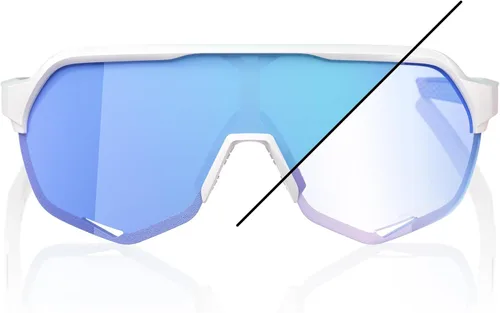 Vista 2 de 100% S2 Sport Performance Cycling Sunglasses Azul espejo