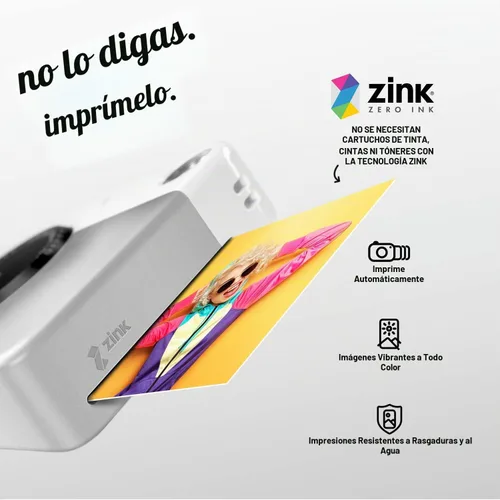 Vista 6 de Kodak Papel Zink Premium de 2 x 3 pulgadas, paquete de 100 con estuche suave