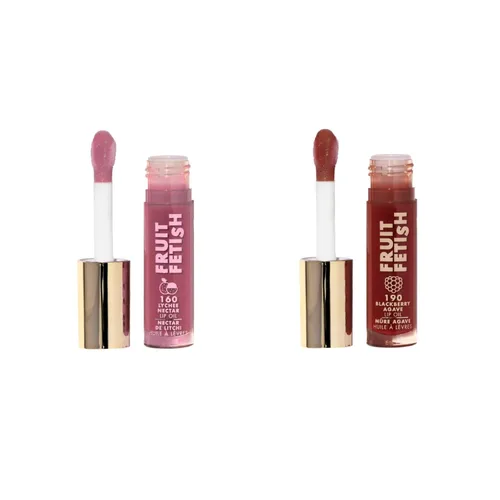 Vista 26 de Milani Fruit Fetish - Aceite de labios hidratante tintado, color lima 140 - Lima cereza