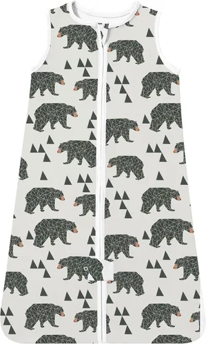 Vista 26 de TotAha Toddler Sleep Sack 2T-4T 0.5 TOG Wearable Blanket Sleeping Bag Safari de África