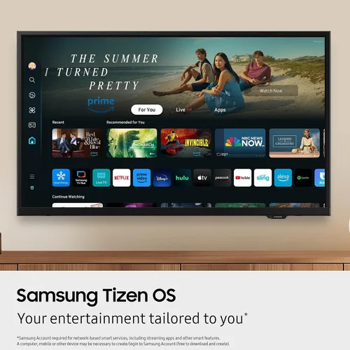 Vista 7 de SAMSUNG - Smart TV Full HD de 32 pulgadas de la serie F6000 (modelo de 2025), HDR, Object Tracking Sound Lite, Knox Security, One UI Tizen, Smart TV