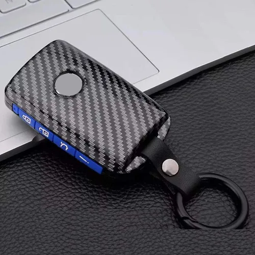 Vista 6 de Royalfox (TM) - Funda rígida de PC para llave de control remoto de 2/3/4 botones, con botón lateral inteligente, sin llave, para Mazda 3, 3 Todo