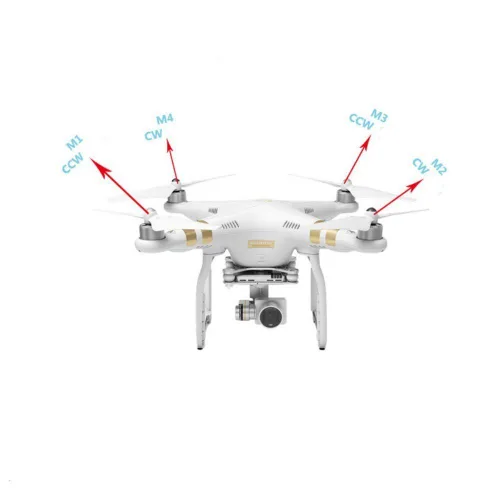Vista 5 de 2312A CW Motor en sentido horario para Phantom 3 Pro/Adv/Standard - CW