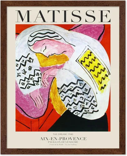 Vista 44 de Poster Master Póster Vintage de Henri Matisse – Impresión Retro de Fauvismo – Regalo para Artista, Inauguración de Casa – La Ventana, Maceta
