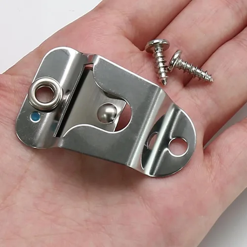 Vista 4 de 2 soportes para micrófono, clip resistente para colgar micrófono con tornillos para micrófono de mano GM300 GM3188 GM338 TM271A TM481A y más