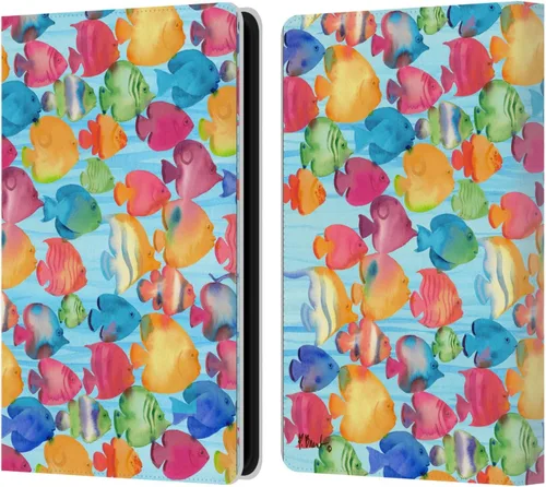 Vista 14 de Head Case Designs Funda de piel con licencia oficial de Paul Brent Agate Mermaid Coastal para Kindle Paperwhite 5 (2021)