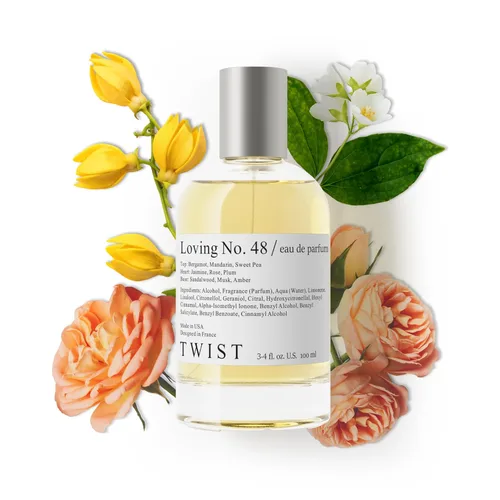 Vista 139 de Twist - Addicted No. 3 - Eau De Parfum inspirado en Y. Black Opium, Perfume de larga duración para mujer, Ámbar y Vainilla, Vegano, Ingredientes