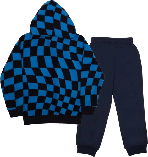 Vista 2 de Nintendo Super Mario - Juego de 2 piezas de videojuegos para niños, sudadera con capucha y pantalones deportivos, paquete de 2 unidades para niños