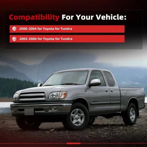 Vista 2 de cciyu Manija de puerta de repuesto para Toyota Tundra 692050C010B1, color gris claro (1 unidad)