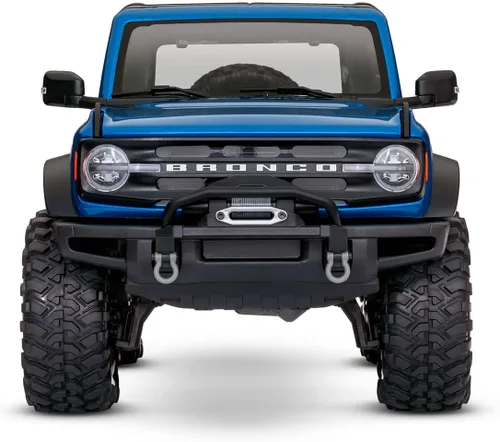 Vista 4 de Traxxas TRX-4 Scale and Trail® Crawler con cuerpo Ford® Bronco 2021: azul