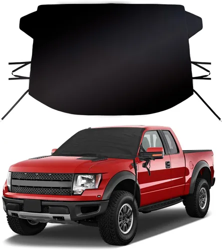Vista 48 de Cubierta de nieve para parabrisas para Toyota Sequoia 2023-2025 2026/Toyota Tundra 2022-2025 2026 Limited SR5 Platinum TRD Pro Pickup Cubierta