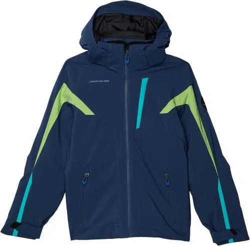 Vista 5 de Obermeyer Boys' Mach 12 Jacket Vibras azules
