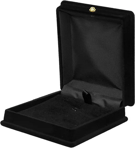 Vista 7 de Joyero organizador para mujeres y niñas caja colgante de Catena regalo de Collana Velluto Esposizione Confezioni joyero de viaje caja de pecho 31235