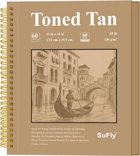 Vista 20 de Cuaderno de bocenas de papel negro SuFly 5.5 x 8.5, 60 hojas (90lb/150gsm) Papeles de artista para dibujo Papel negro para lápices