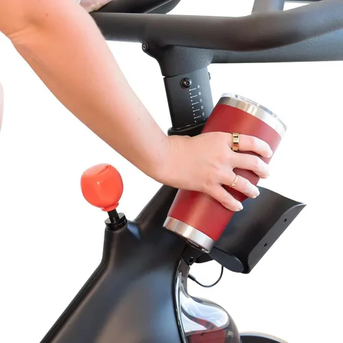 Vista 10 de Portabidones extra grandes para bicicleta Peloton original – Diseño totalmente metálico – Compatible con YETI + Nalgene + Hydro Flask accesorio