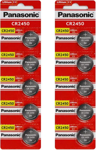 Vista 2 de Panasonic Cr2450 Cr 2450 - Batería de litio de 3 V (paquete de 4)