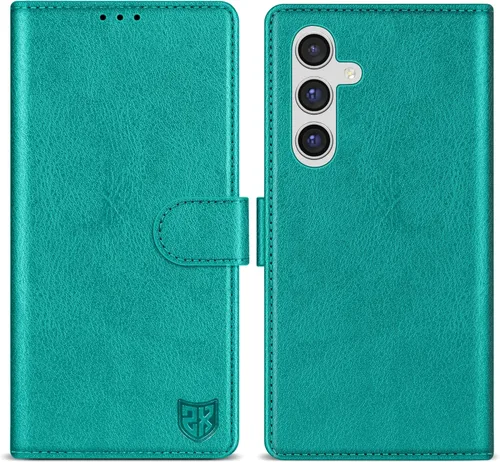 Vista 14 de ZZXX Funda tipo cartera para Samsung Galaxy A54 5G con bloqueo RFID, ranura para tarjetas, función atril, cierre magnético, funda protectora