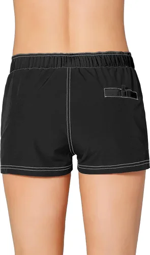 Vista 2 de Traje de baño para mujer de secado rápido, shorts con forro interior suave.