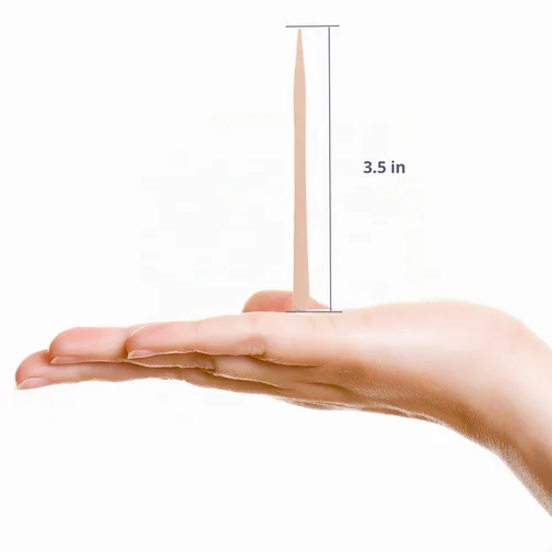 Vista 2 de Whaline 400 piezas de palitos de cera pequeños aplicadores de espátulas de madera, aplicador de cera de madera para depilación facial y eliminación