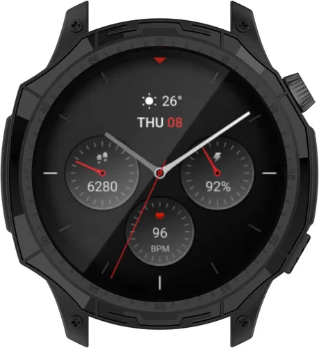 Vista 6 de TenCloud GTR 4 - Fundas de reloj compatibles con Amazfit GTR 4, protector resistente a los arañazos y resistente a los arañazos para Amazfit GTR 4
