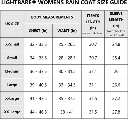 Vista 3 de Lightbare Chaqueta ligera resistente al agua para mujer, antidesgarros, plegable, transpirable, con capucha, cortavientos LB02W