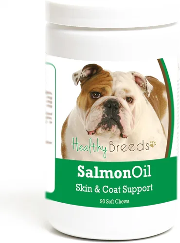 Vista 280 de Healthy Breeds Affenpinscher - Masticables suaves de aceite de salmón, 90