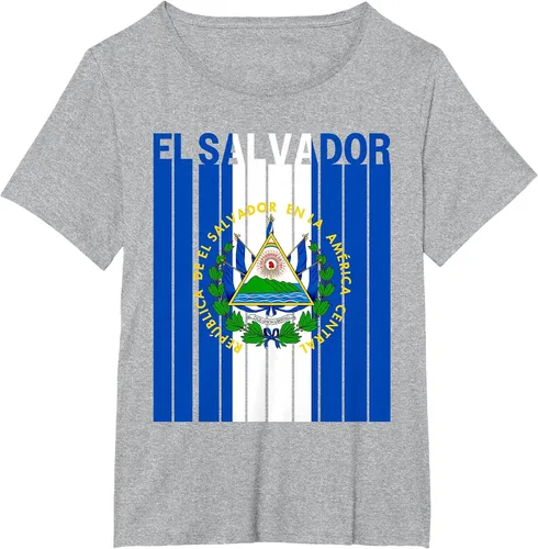 Vista 25 de Camiseta con la bandera de El Salvador