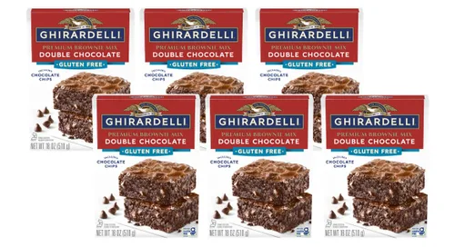 Vista 19 de Ghirardelli Brownie & Cookie Mix - Mezcla de galletas con chispas de chocolate oscuro (16.75 onzas) y mezcla de brownie de caramelo salado
