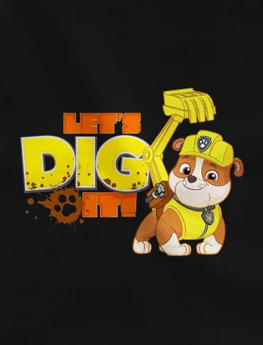 Vista 2 de Paquete de camisetas para niños de Nickelodeon con escombros de la Patrulla Canina