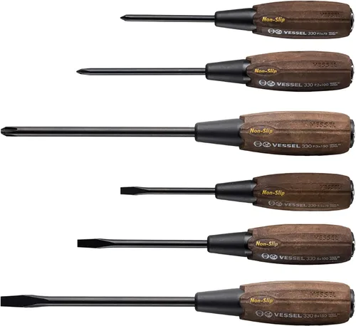 Vista 12 de B-330-8-150 Wood-Compo tang-thru Destornillador