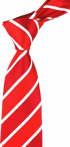Vista 16 de Secdtie Corbata clásica de seda tejida jacquard a rayas para hombre